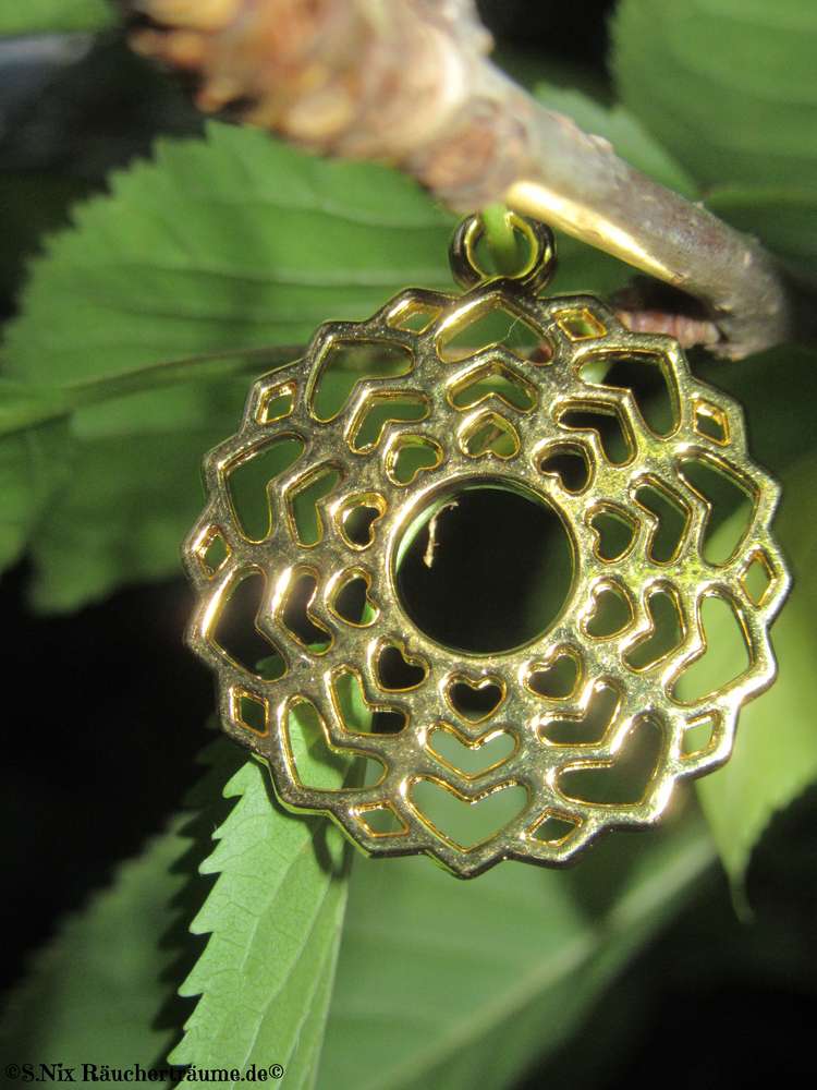 Anhänger Sahasrara (Kronenchakra) Vergoldet