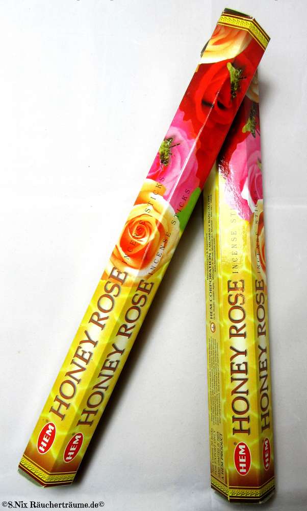 HEM Räucherstäbchen Honey Rose / Honig Rose